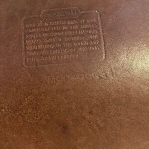 Vintage Coach Helen’s Legacy bucket bag